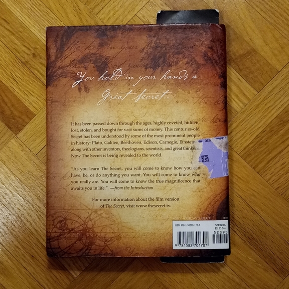 🤎SOLD🤎The Secret by Rhonda Byrne - Picture 2 of 10